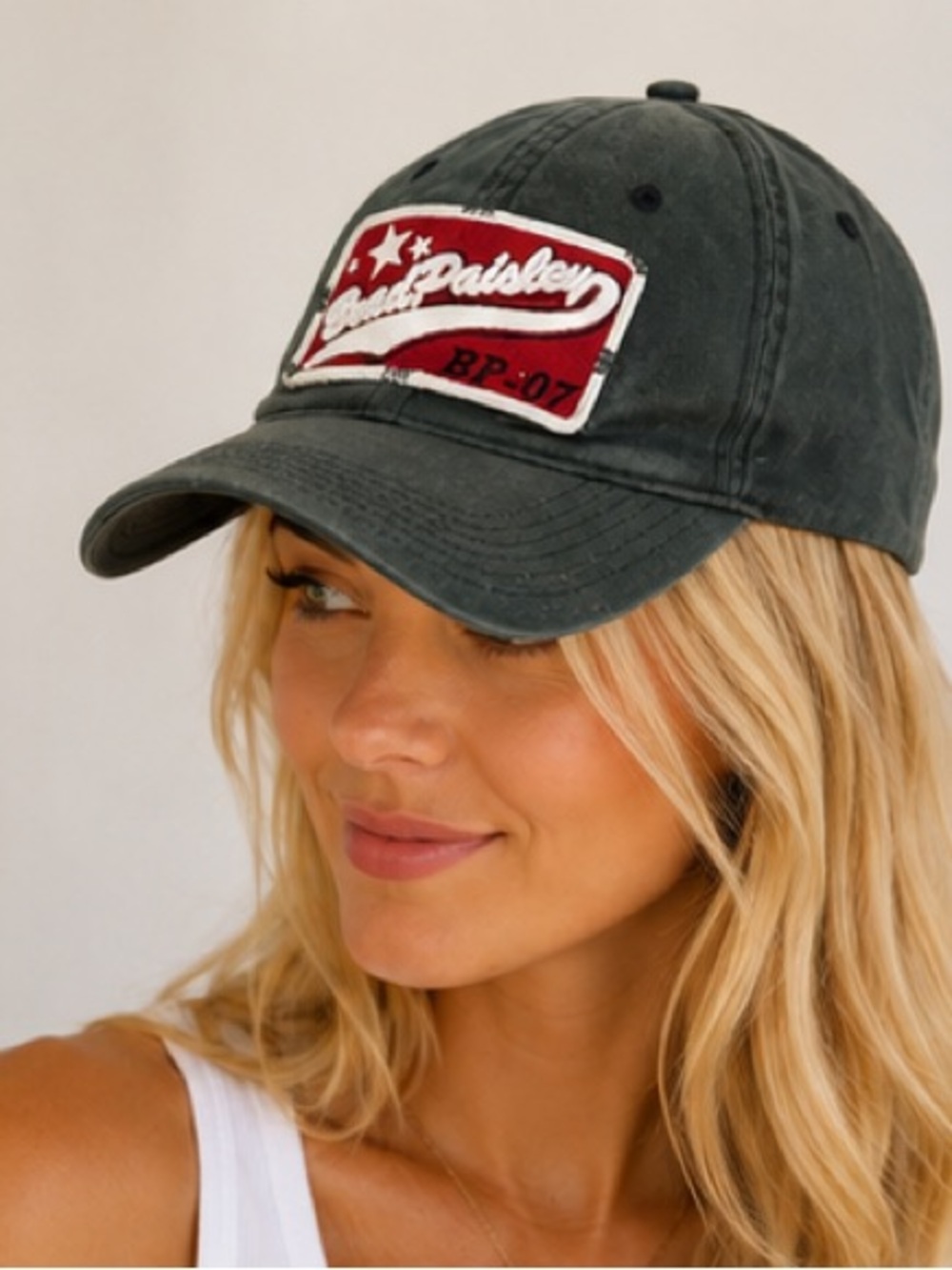 Vintage 2007 Brad Paisley Concert Embroidered Ballcap - Picture 5 of 9